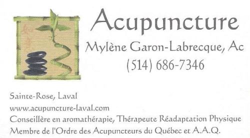 Acupuncture à Laval